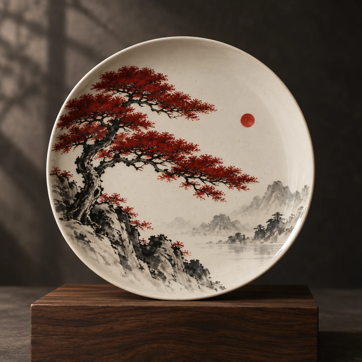 จิตรกรรมสนแดง Crimson Pine