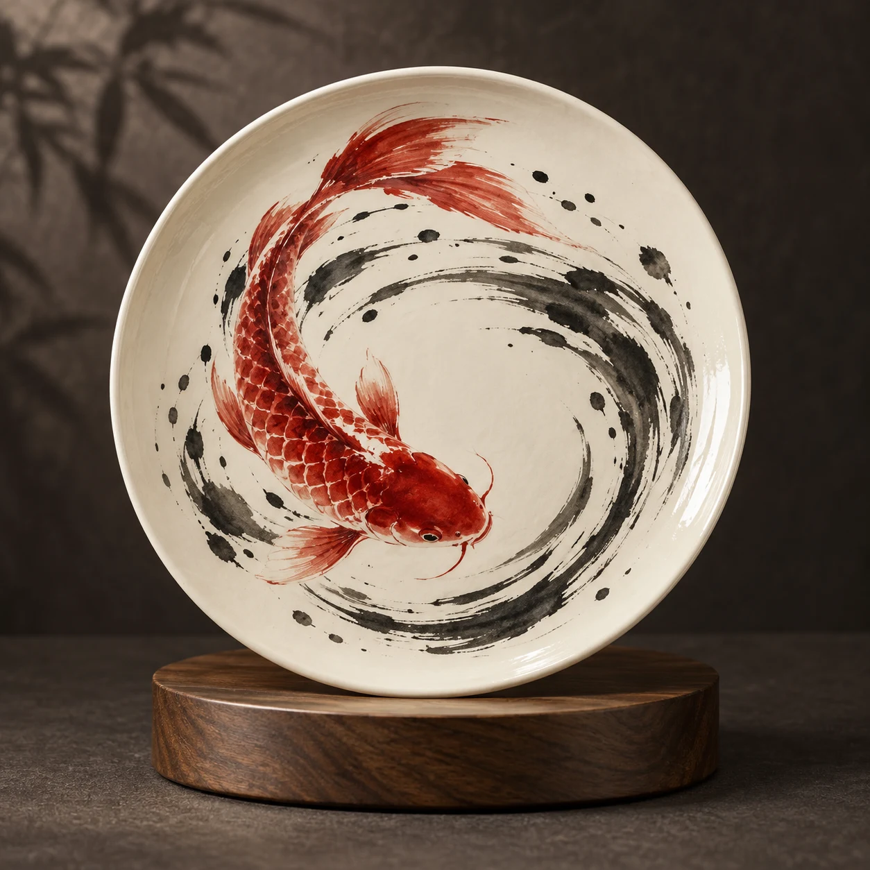 ปลาคาร์ปชาด Scarlet Koi
